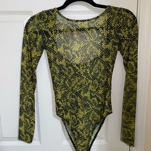 Sheer H&M Bodysuit